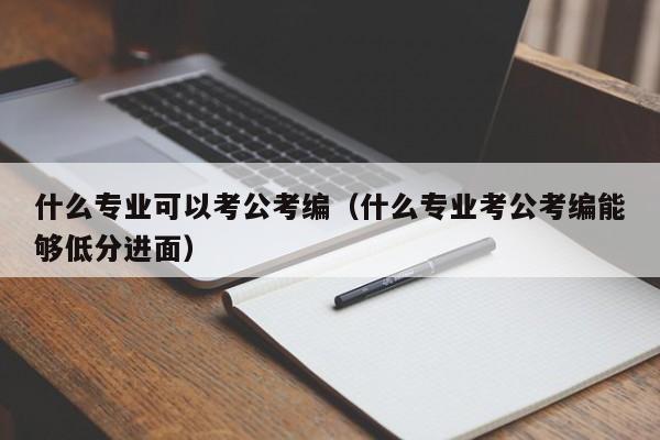 什么专业可以考公考编（什么专业考公考编能够低分进面）