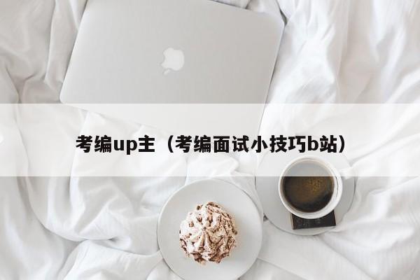 考编up主（考编面试小技巧b站）
