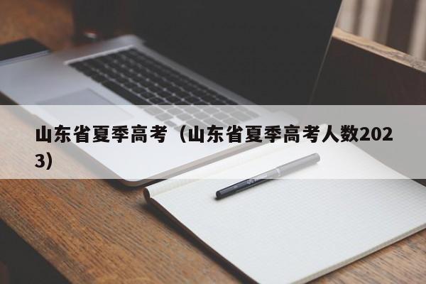 山东省夏季高考（山东省夏季高考人数2023）