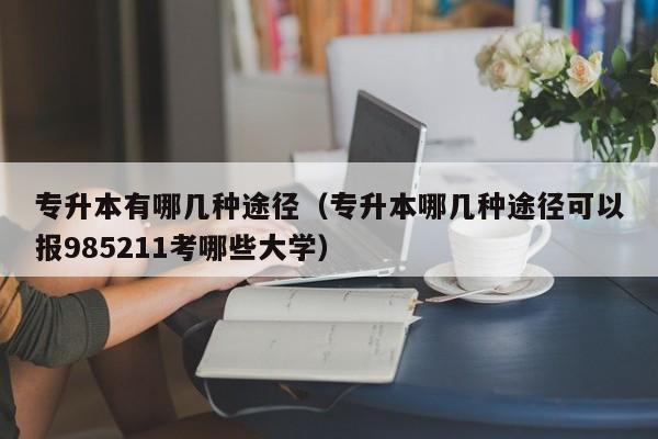 专升本有哪几种途径（专升本哪几种途径可以报985211考哪些大学）
